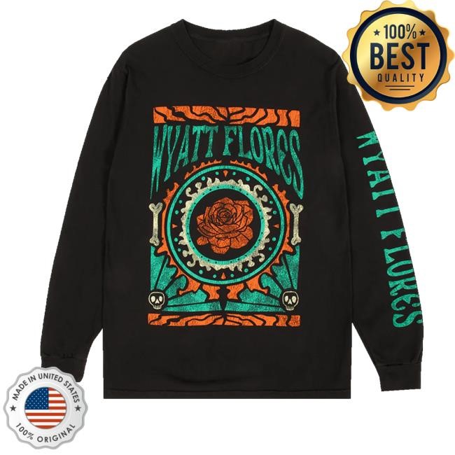 Wyatt Flores Music Merch Flower Power Hoodie Sweatshirt