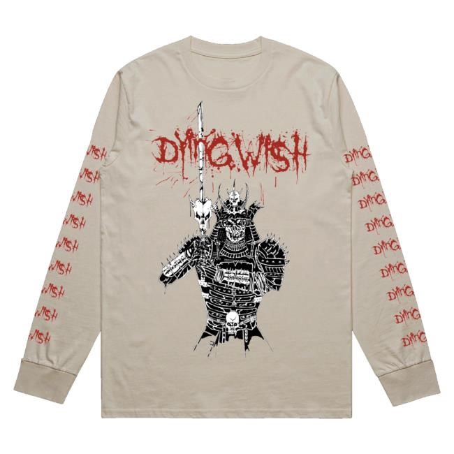 Dying Wish Official Merchandise Zombie Samurai Long Sleeve Shirts