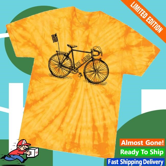 Official United State Of Indiana Merch Original Ride Indiana Tie Dye Sweater (Limited Edition)