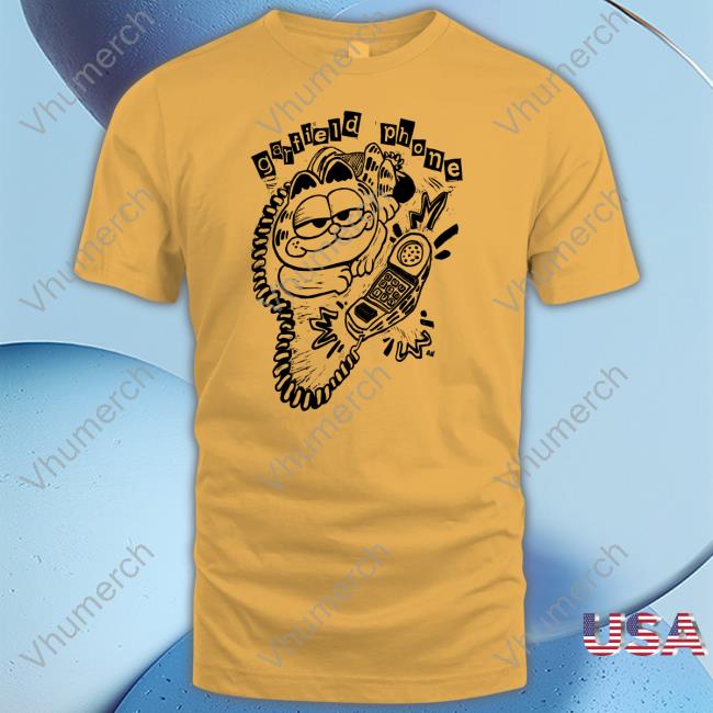 Garfield Phone Tee Shirts