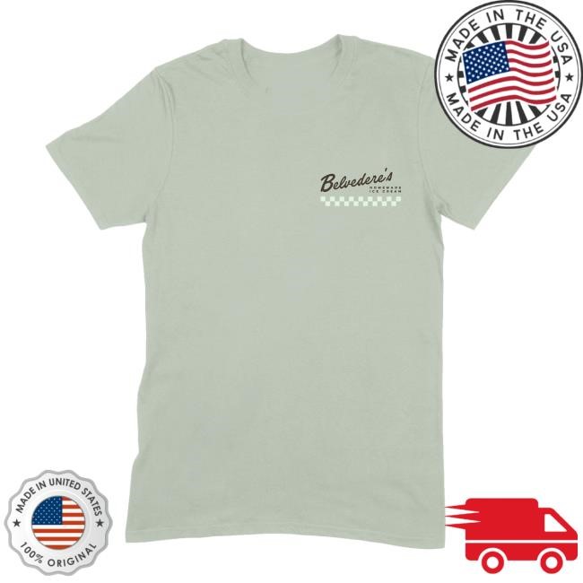 Mythical Merch Shop Belvedere's Ice Cream Shirt