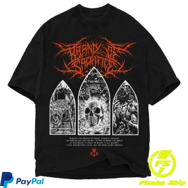 Brand Of Sacrifice Merch Shop Purge Arches Black Hoodie