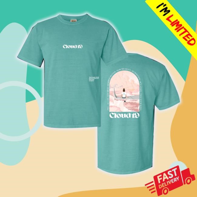Official Trending Kehlani Merch Cloud 19 Anniversary Cover T-Shirt Green Long Sleeve Shirt