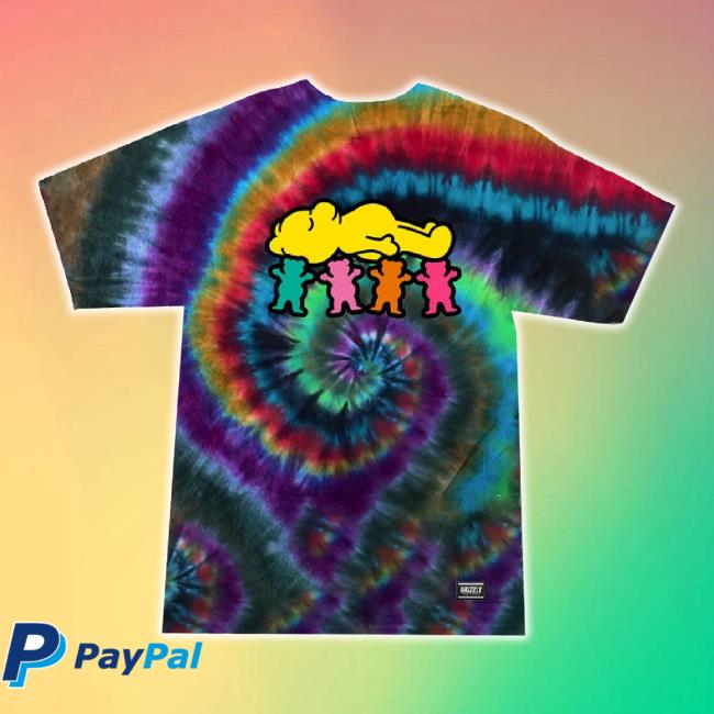 Trending Antination Merch Store Grizzly Polera Grizzly Sleepy Time Ss Unisex Sweatshirt Tie Dye Antination Shop
