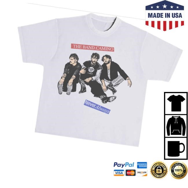 The Band Camino Merch Store Shop Band Photo Tee Shirt