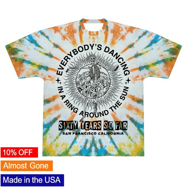 This Old Engine Merch Golden Road Long Sleeve Shirt Tie-Dye
