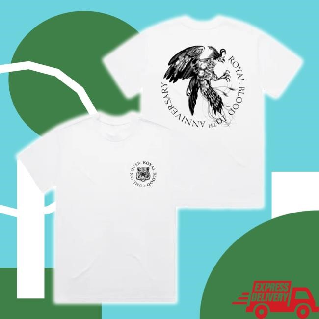 Trending Come On Over White Tee Shirt Royal Blood Band Shop Merch Store