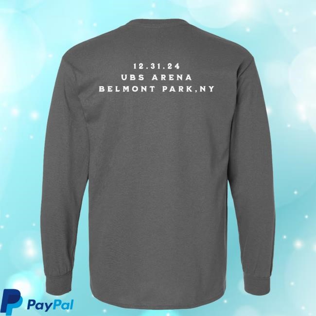 Billy Joel 12-31-24 Nye Belmont Park, Ny Event New Shirt