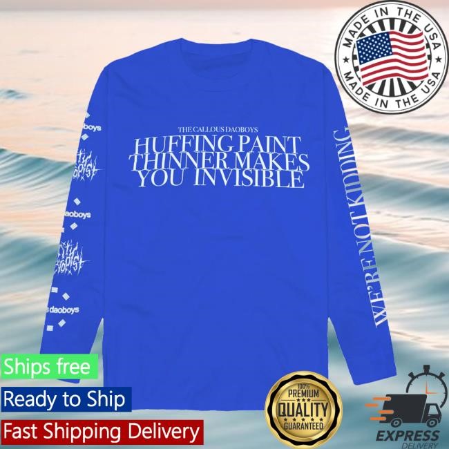 The Callous Daoboys Merch Store Invisible Royal Funny Shirt