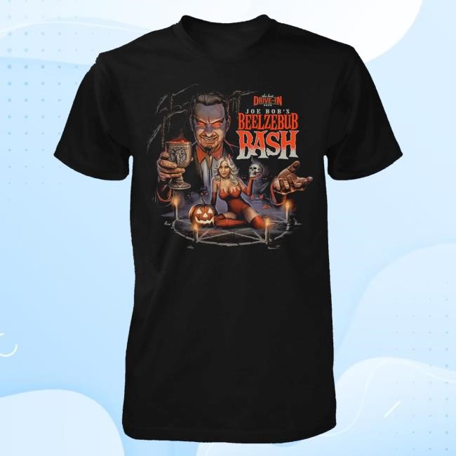 Fright Rags Merch Joe Bob's Beelzebub Bash Crewneck Sweatshirt
