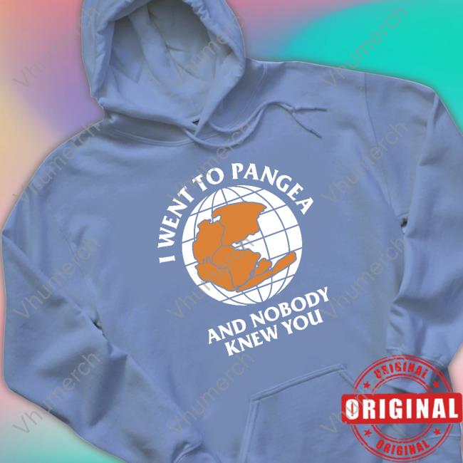 I Went To Pangea And Nobody Knew You T Shirts Shitheadsteve I Went To Pangea And Nobody Knew You Hooded Sweatshirt