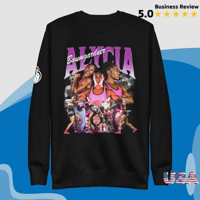 The Alycia Baumgardner Merch Alycia Baumgardner Collage Hooded Sweatshirt