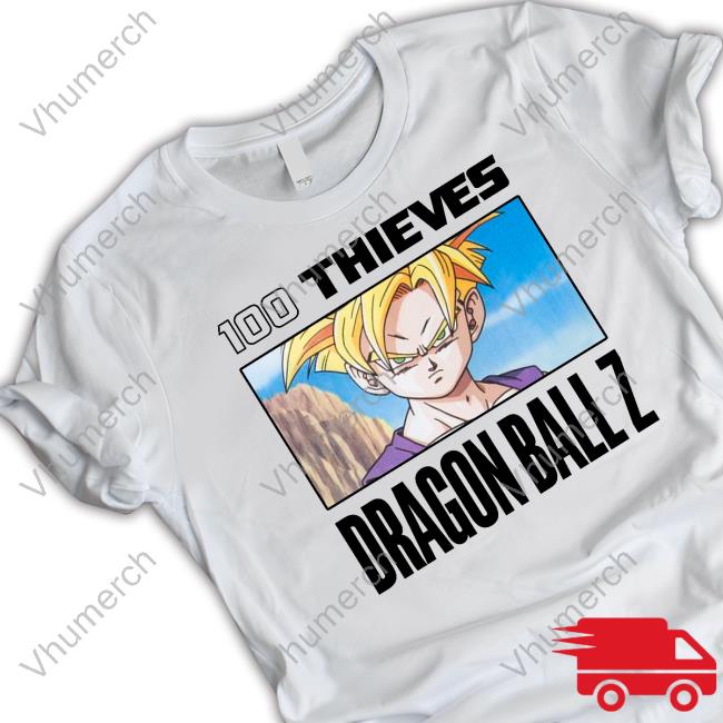 100 Thieves Dragon Ball Z T Shirts