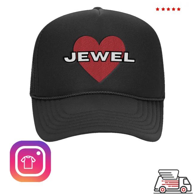 Jeweljk Merch Heart Trucker Hat