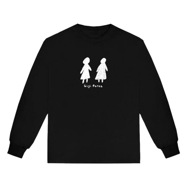 Gigi Perez Music Merch Gigi Perez Logo Black Ls Tee