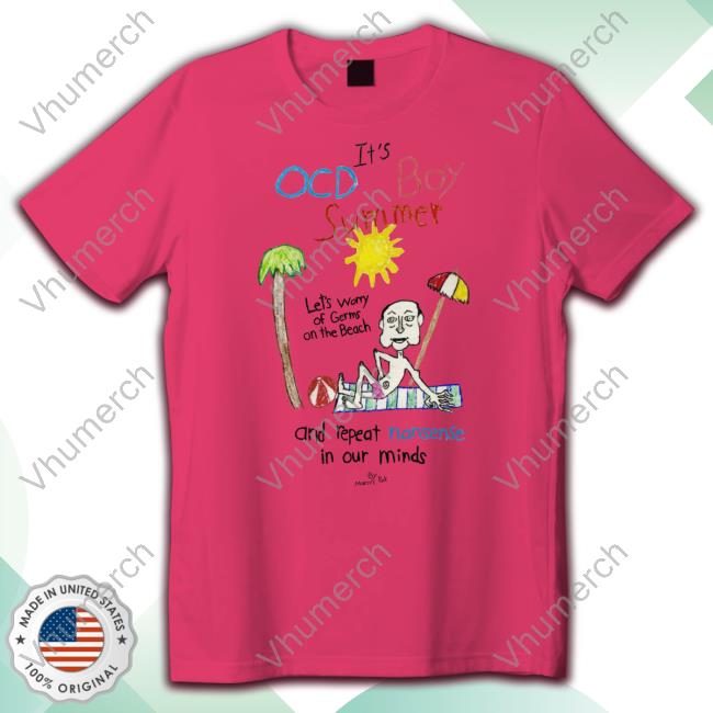 Official It's Ocd Boy Summer Tee Shirt
