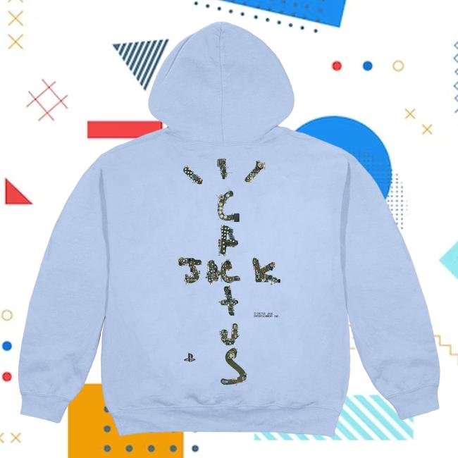 Official Travis Scott Merch Store Travis Scott Motherboard I Long Sleeve Hot Shirt Light Blue TravisScott Shop