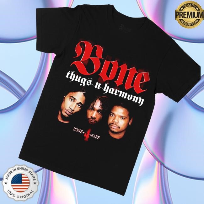 Bone Thugs N Harmony Bone 4 Life Black Long Sleeve Shirt