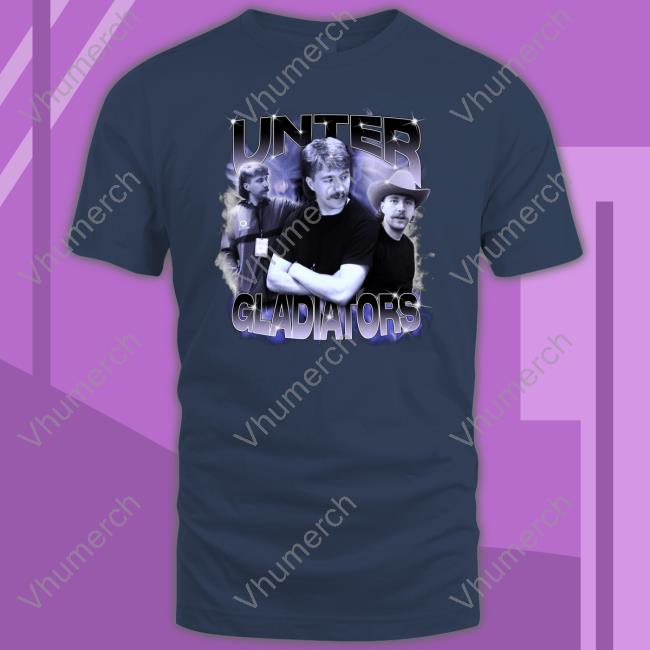 Vintage Merch Design Los Angeles Gladiators 2022 Unter Gladiators Tee Shirt