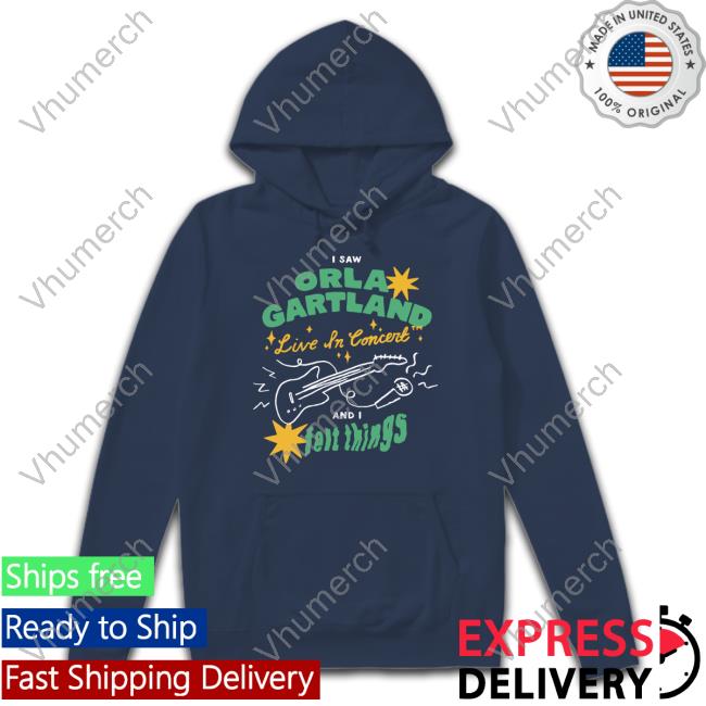 Orla Gartland Store I Saw Orla Gartland Live In Concert And I Felt Things Long Sleeve Tee Shirt