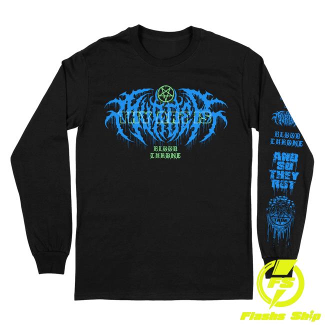 Official Thy Art Is Murder Merch Store Thy Art Is Murder Blood Throne Long Sleeve New Shirt