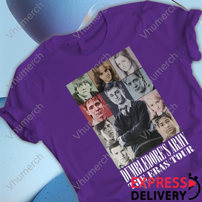 Justin Art Dumbledore's Army The Eras Tour Official Shirt