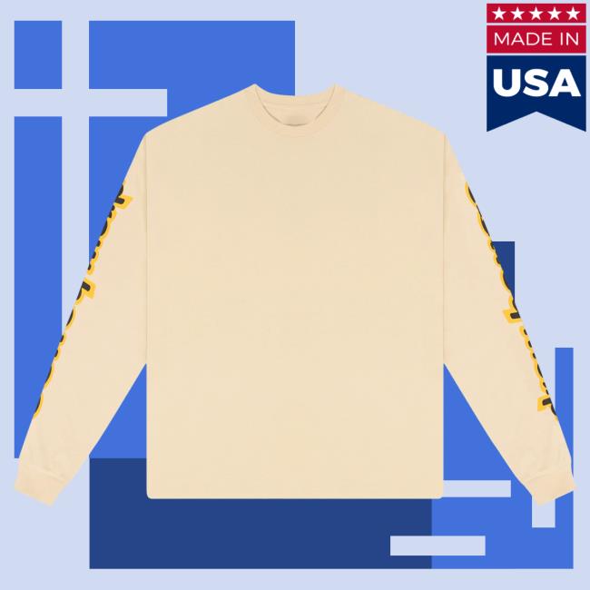 Official Drew House Merch Store Shop Drew House Ls Hug L/S T Shirt Biscotti Drew House Apparel Clothing