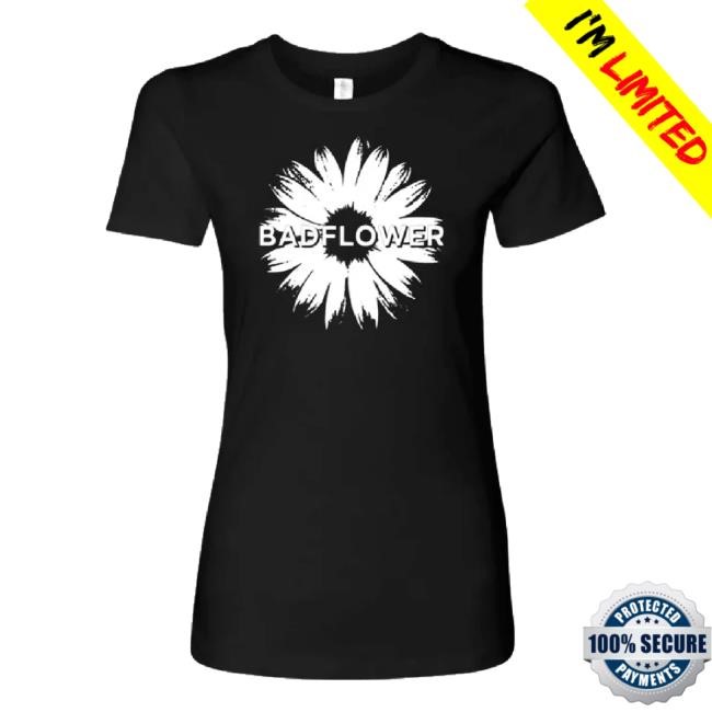 Original Ladies Flower Logo Shirt Badflower Store Merch Shop