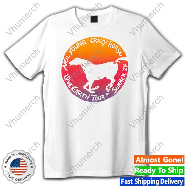 Stereospectralprints Neil Young Crazy Horse Love Earth Tour Summer '24 Sweatshirt