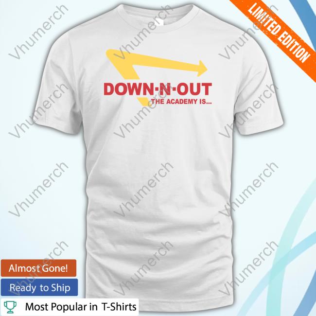 Theacademyismusic Down-N-Out The Academy Is Tee Shirt