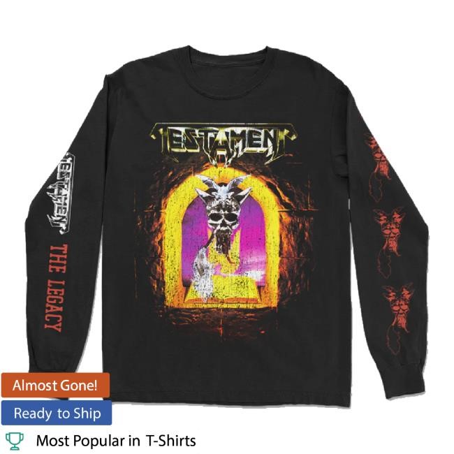 Original Testament Legions Store Shop Merch The Legacy T-Shirt (Black)