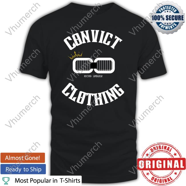 Jddelay1017 Convict Clothing Logo Eos 2022 T Shirt
