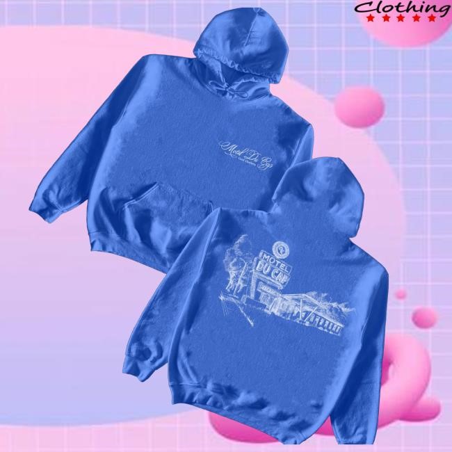 Official Good Charlotte Merch Shop Store Motel Du Cap Script Sweatshirt