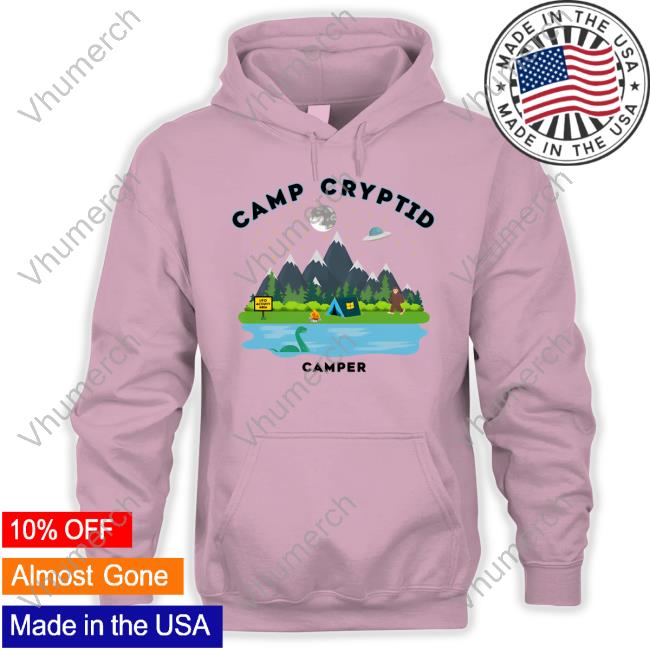 Erica Fett Camp Cryptid Camper Shirts Erica Fett Camp Cryptid Camper Hoodie