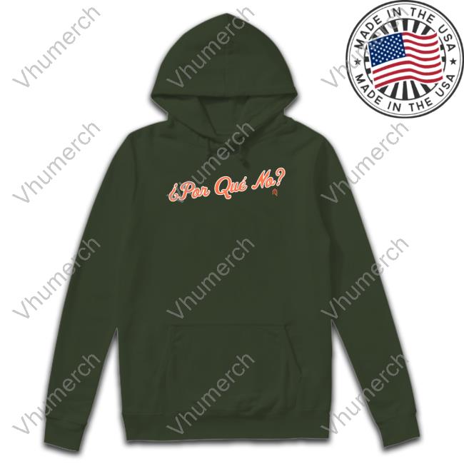 Athlete Logos Por Qué No Hoodie