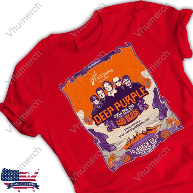 X T R E M E Deep Purple World Tour 2023 Solo Indonesia God Bless New Shirt Pophariini Pophariini Deep Purple World Tour 2023 Solo Indonesia God Bless Shirt
