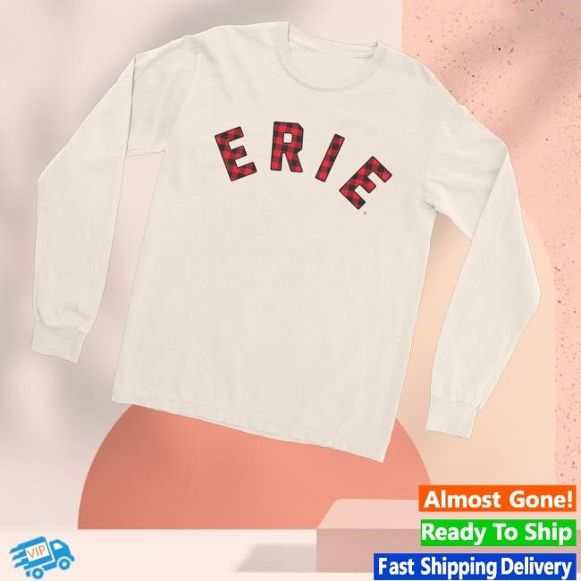 Erie Apparel Merch Shop Erie Holiday Plaid Long Sleeve Shirt