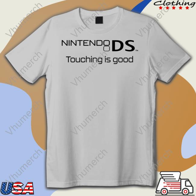 Nintendeal Nintendo Ds Touching Is Good Tee