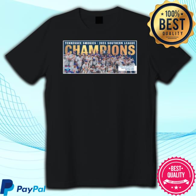 Tennessee Smokies 2023 Southern League Champion Hoodie Sweatshirt