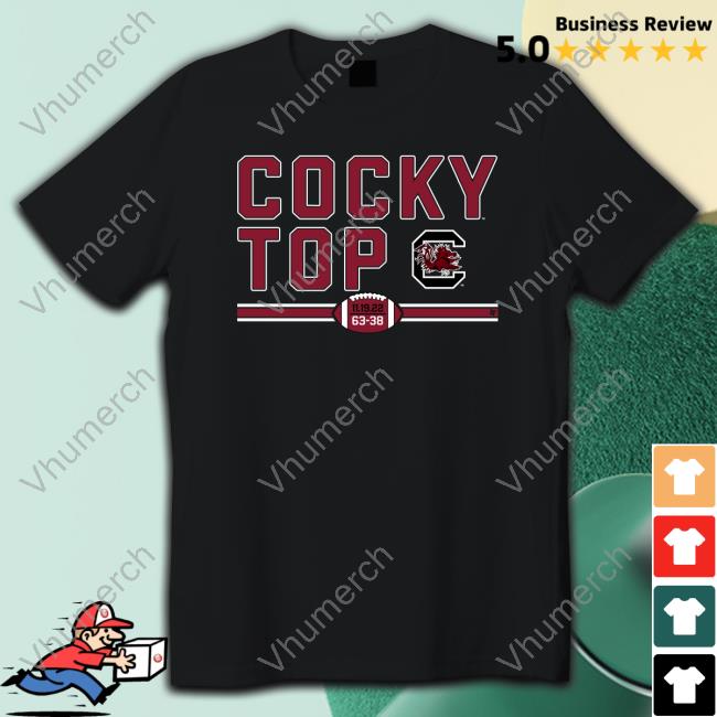 Breakingt Store South Carolina Football: Cocky Top Tee Shirt