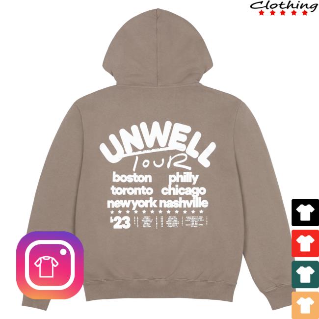 Official Iamunwell Call Her Daddy Merch Unwell Tour Hoodies