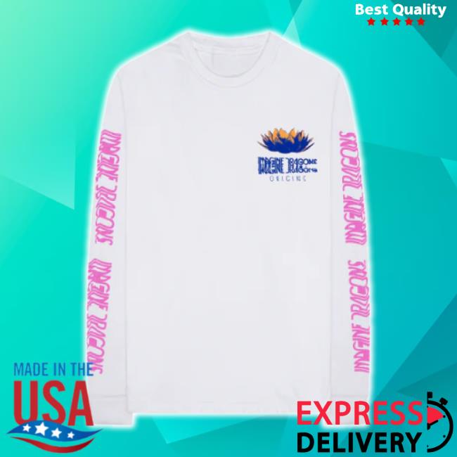 Official Imagine Dragons Music Merch Store Origins Lotus Inverted Hoodie Sweatshirt Imaginedragonsmusic Shop