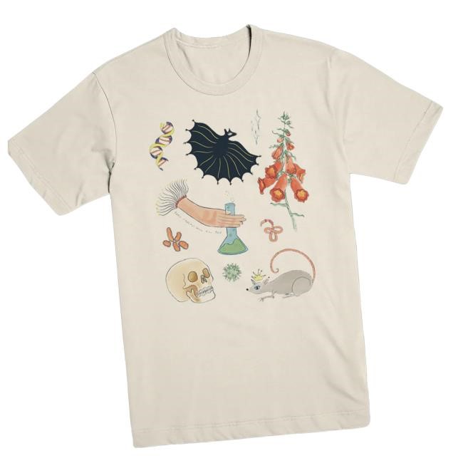 Exactly Right Store Merch This Podcast Will Kill You Science Storybook Unisex t-shirt, hoodie, tank top, sweater and long sleeve t-shirt