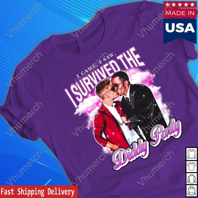 Notsafeforwear I Survived the Diddy Party T-Shirt,Hoodie,Sweatshirt