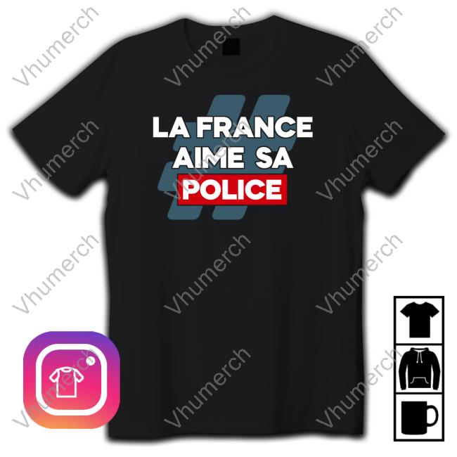 La France Aime Sa Police Sweatshirt