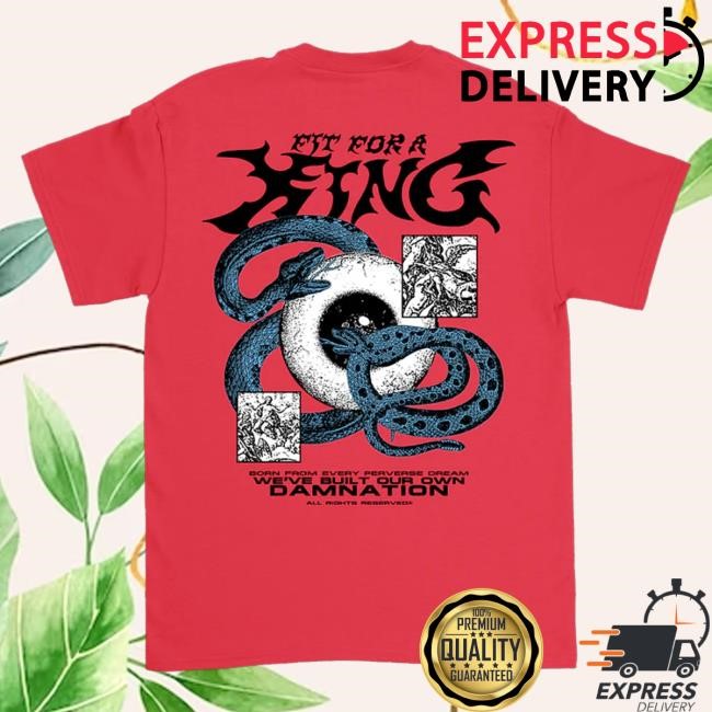 Trending Fit For A King Merch Store Snake Eyeball Shirts
