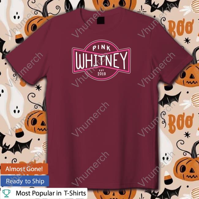 Barstool Sports Store Pink Whitney Est 2019 Badge Logo Shirt Spittin' Chiclets