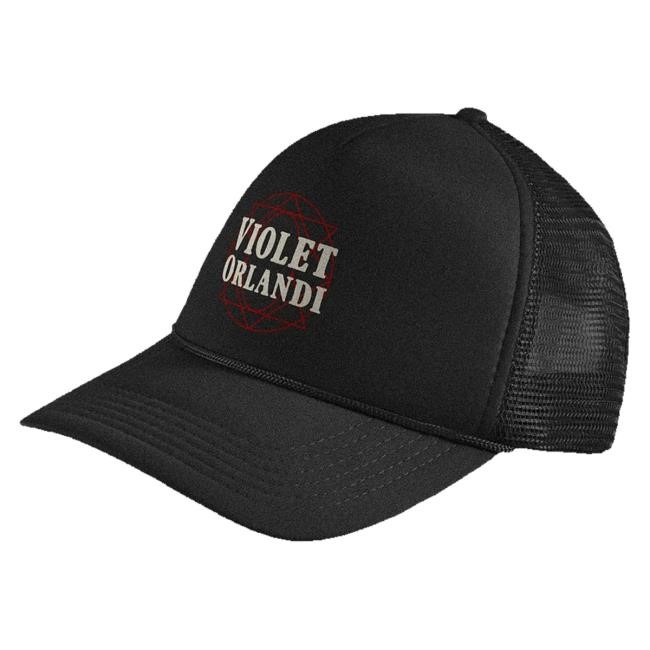Violet Orlandi Merch Store Shop Pentagram Trucker Hat