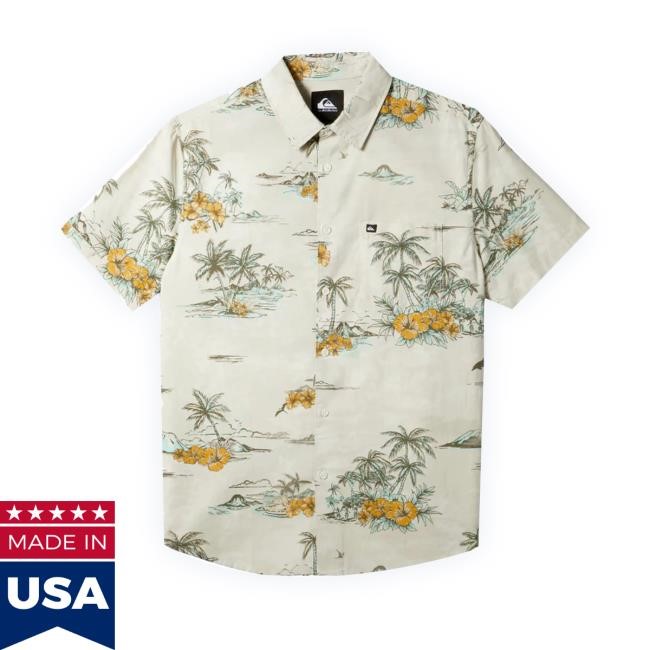 Surfstationstore Store Quiksilver Apero Classic Men's Dress Tee Shirt