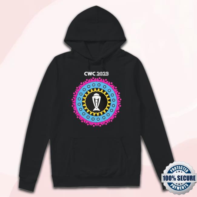 Icc Cricket World Cup Iconography Graphic Hoodie Sweatshirt